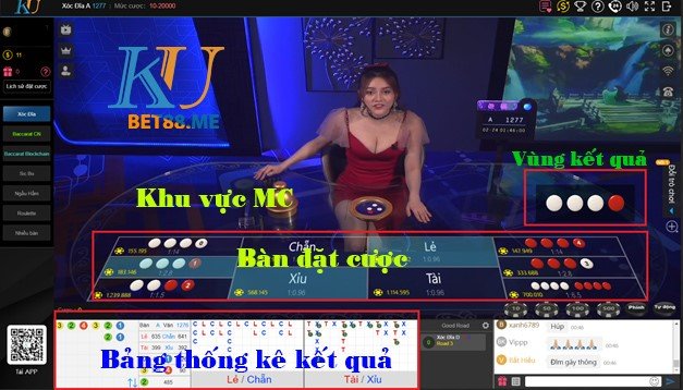 Xóc đĩa online trên kubet