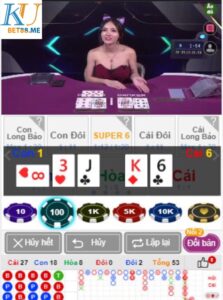 Hướng dẫn chơi bài Baccarat hình 8