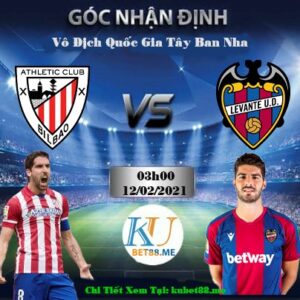 soi keo Bilbao vs Levante 12022021 1