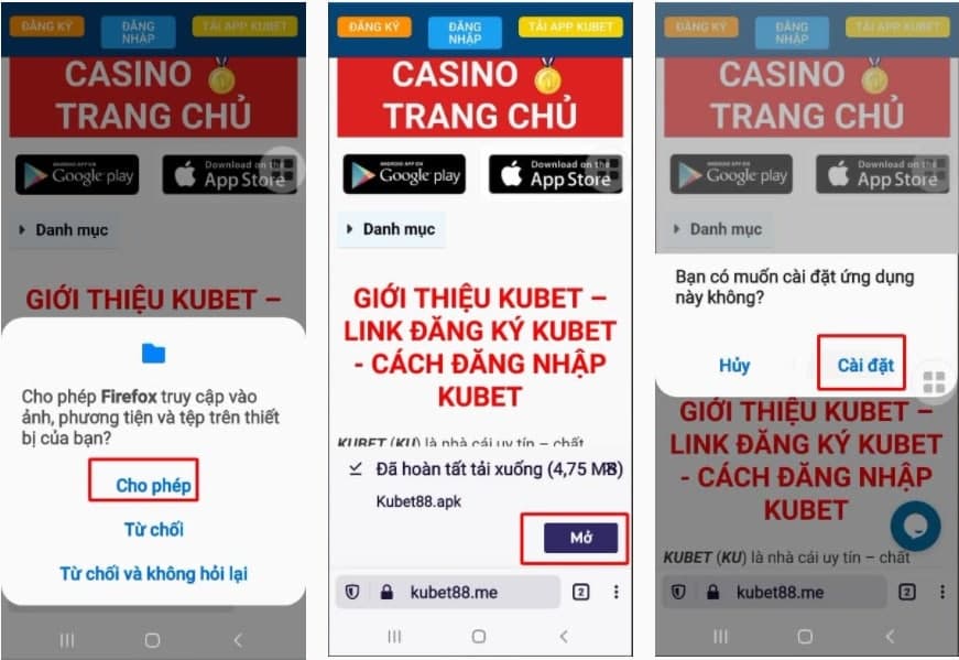 huong dan tai app kubet cho dien thoai