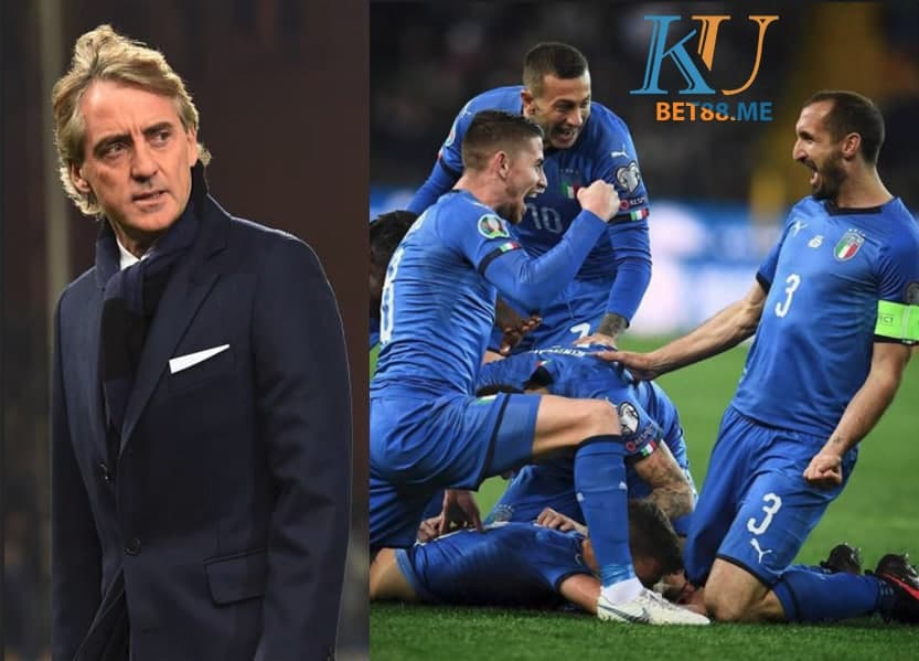 Italia dưới triều đại Huấn luyện Viên Roberto Mancini đang trình diễn một phong cách thi đấu đầy ấn tượng