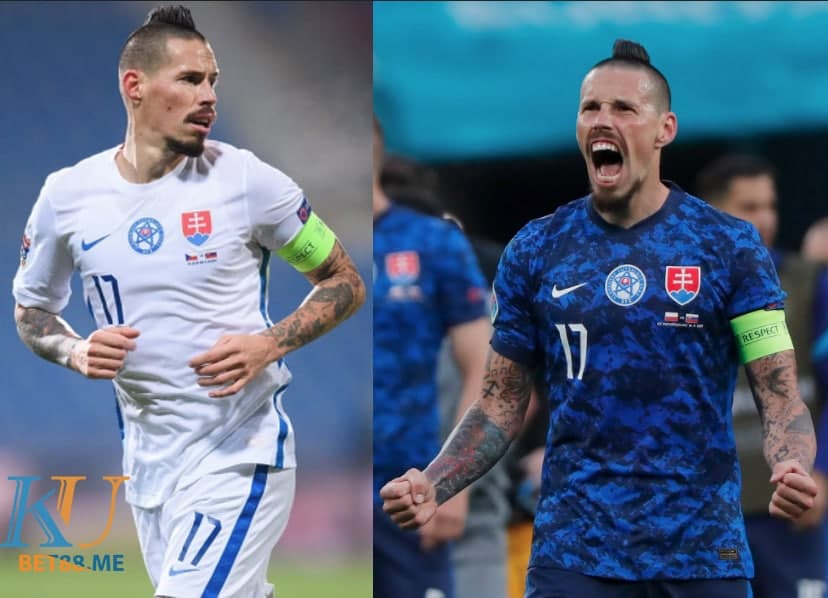 Đội trưởng Marik Hamsik sẽ tỏa sáng giúp Slovakia giành tấm vé đi tiếp