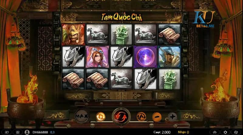 Giao Diện Game Tam Quốc Chí