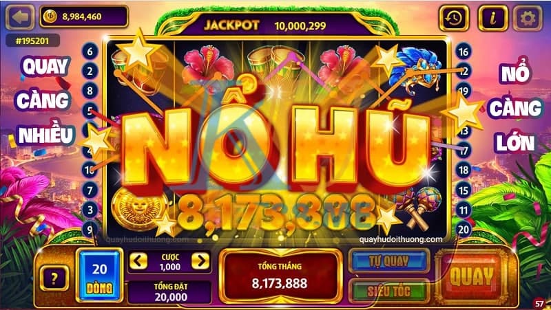 Cổng game nổ hũ đổi tiền mặt uy tín mà bạn không nên bỏ qua