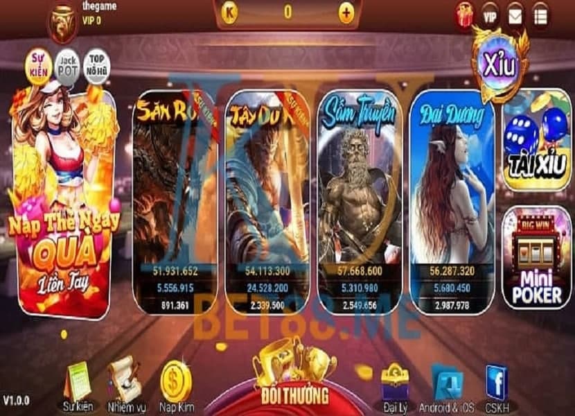 Top game siêu hũ uy tín được lựa chọn nhiều nhất hiện nay