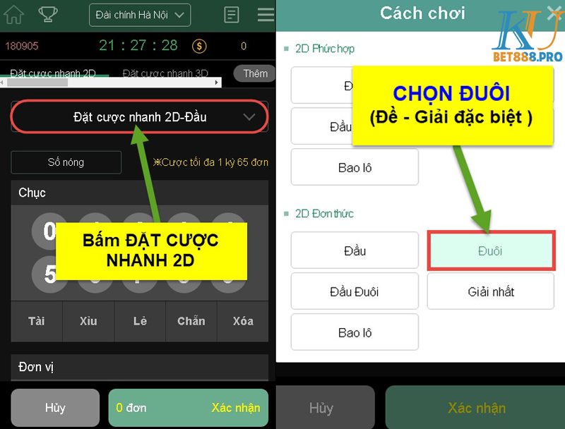 Cách đặt cược sổ xố tại Kubet888